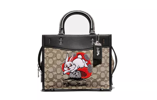 Сумка Rogue COACH, хаки/черный