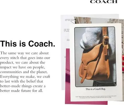 Сумка с бахромой Coach 1965