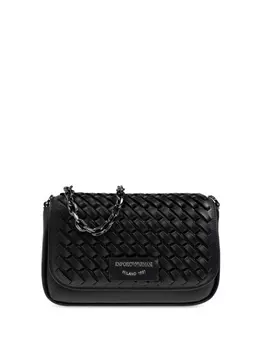 Сумка с нашивкой-логотипом Emporio Armani, черный
