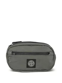 Сумка с нашивкой-логотипом Stone Island Junior, зеленый