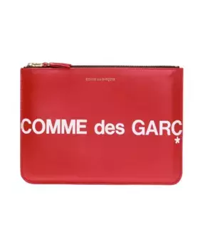 Сумка с принтом логотипа Comme Des Garons, красный