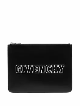 Сумка с тисненым логотипом Givenchy, черный