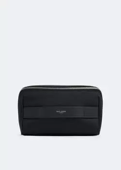 Сумка SAINT LAURENT Cube trousse pouch, черный