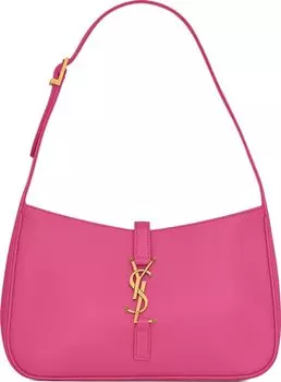 Сумка Saint Laurent Hobo Bag Bubblegum, розовый