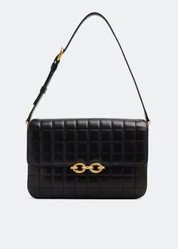 Сумка SAINT LAURENT Le Maillon satchel, черный