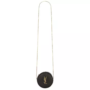 Сумка Saint Laurent Round Pillow, черный