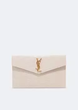 Сумка SAINT LAURENT Uptown pouch, белый