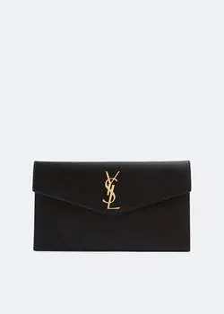 Сумка SAINT LAURENT Uptown pouch, черный