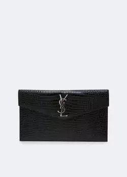 Сумка SAINT LAURENT Uptown pouch, черный
