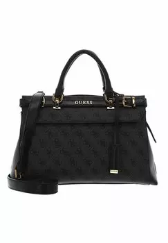 Сумка SESTRI LOGO LUXURY SATCHEL Guess, цвет coal logo