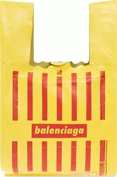 Сумка-шоппер Balenciaga Monday Shopper Yellow/Red, желтый