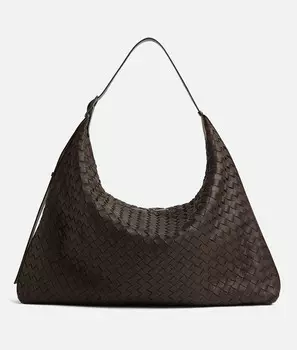 Сумка-шоппер Bottega Veneta, карамельный