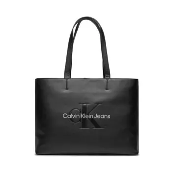 Сумка-шоппер Calvin Klein Jeans SculptedSlim, черный