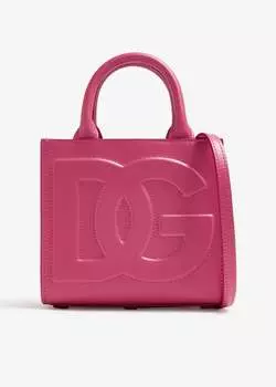 Сумка-шоппер Dolce&Gabbana DG Daily Mini, розовый