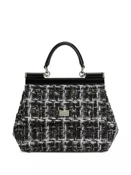 Сумка-шоппер Dolce & Gabbana Sicily, черный