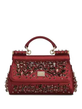Сумка-шоппер Dolce & Gabbana Sicily, красный