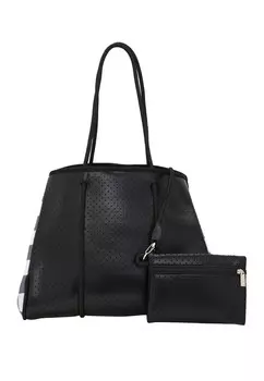 Сумка шоппер faina Shopper, черный