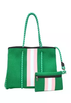 Сумка шоппер faina Shopper, зеленый