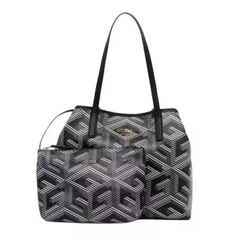 Сумка-шоппер Guess External Pochette, черный