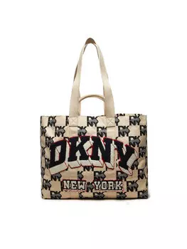 Сумка шоппер Heart Of Ny Large Tote R41AYF01 DKNY, красочный/белый