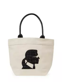 Сумка-шоппер Karl Lagerfeld, экрю