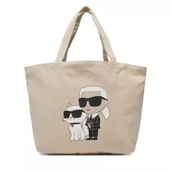 Сумка-шоппер KARL LAGERFELD, белый