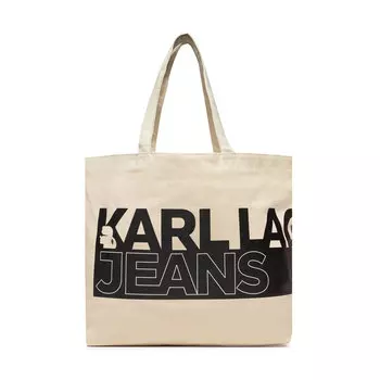 Сумка-шоппер KARL LAGERFELD, бежевый