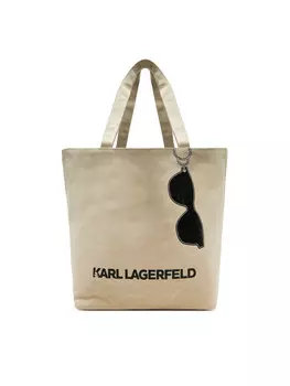 Сумка-шоппер KARL LAGERFELD, бежевый
