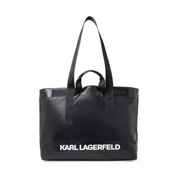 Сумка-шоппер KARL LAGERFELD, черный