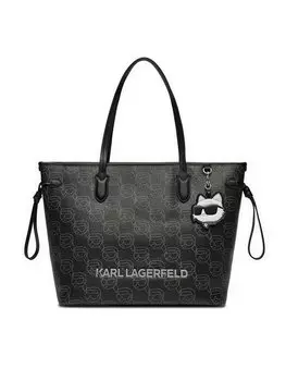 Сумка-шоппер KARL LAGERFELD, черный