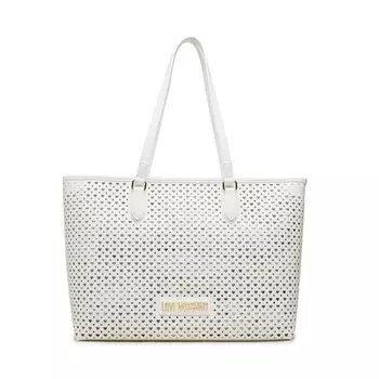 Сумка-шоппер LOVE MOSCHINO, белый