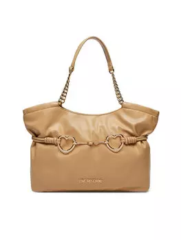 Сумка-шоппер LOVE MOSCHINO, бежевый
