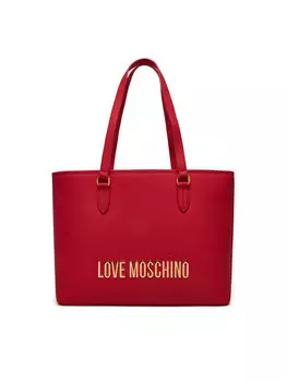 Сумка шоппер LOVE MOSCHINO, красный