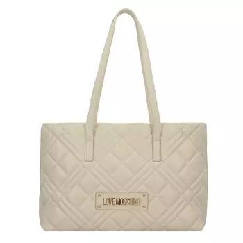 Сумка шоппер Love Moschino Shopper, бежевый