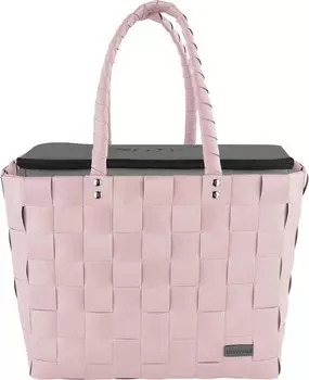 Сумка шоппер normani Flechtkorb mit groer Khltasche, цвет Hellrosa