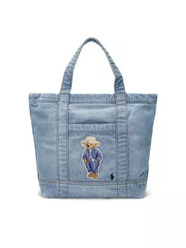 Сумка-шоппер Polo Ralph Lauren, синий