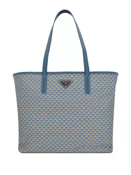 Сумка-шоппер Prada Re-Nylon, синий