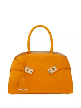 Сумка-шоппер среднего размера Hug Ferragamo, оранжевый