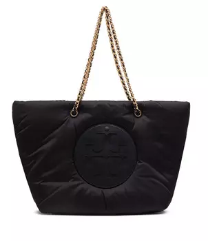 Сумка-шоппер TORY BURCH Ella Puffy, черный
