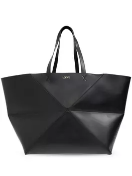 Сумка-шоппер XXl Puzzle Fold LOEWE, черный