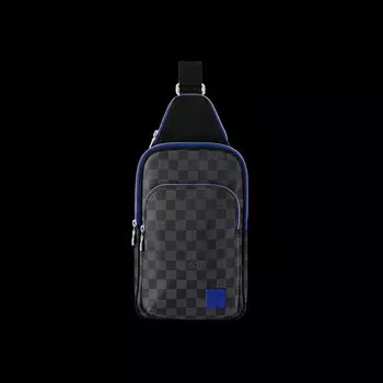 Сумка-слинг Avenue Louis Vuitton, серый
