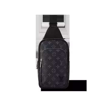 Сумка-слинг Avenue PM Louis Vuitton, серый