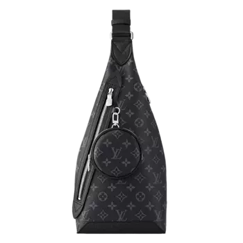 Сумка-слинг Louis Vuitton Duo, черный