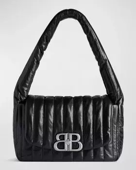 Сумка-слинг Monaco S Balenciaga, цвет 1000 Black