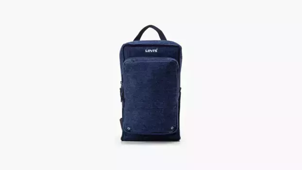 Сумка-слинг на молнии Levi's, синий