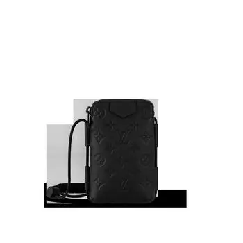 Сумка со шнуровкой Louis Vuitton, черный