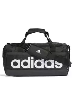 Сумка спортивная Adidas, черно-белый
