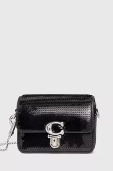 Сумка Studio 12 Coach, черный