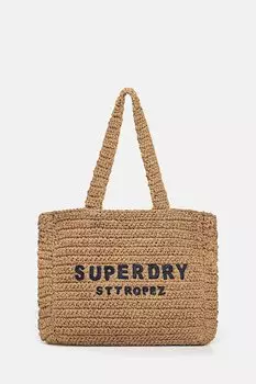 Сумка Superdry, коричневый