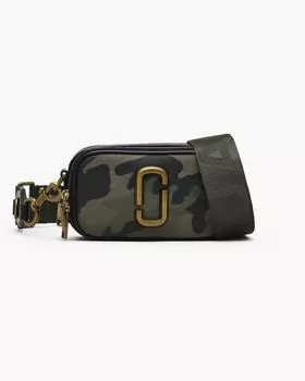 Сумка The Camo Jacquard Snapshot Marc Jacobs, цвет Camo Multi